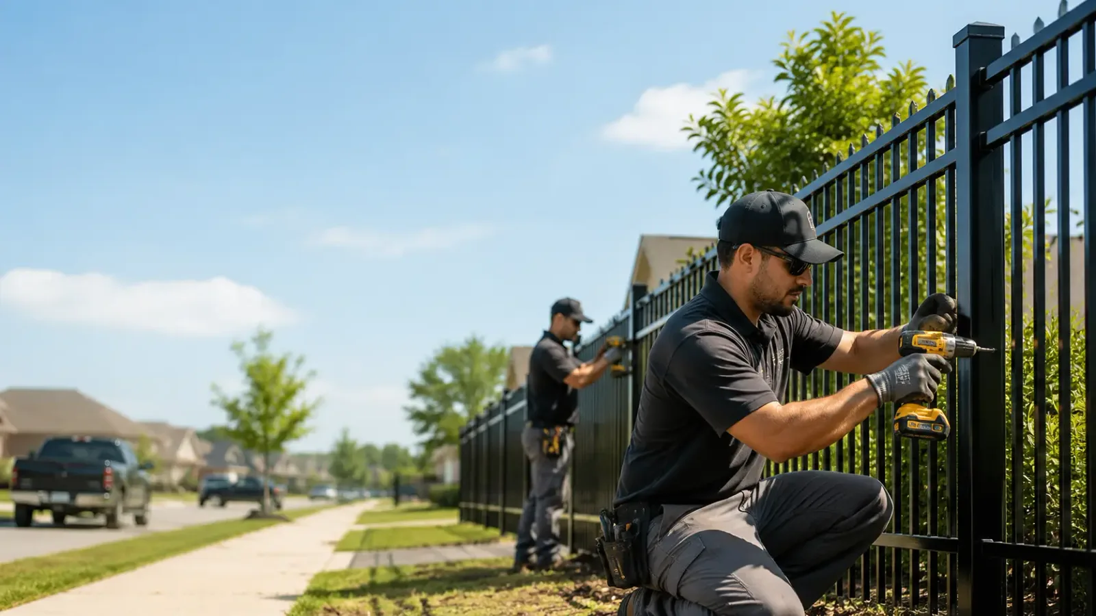 Metal Fence Installation in Secretary, MD